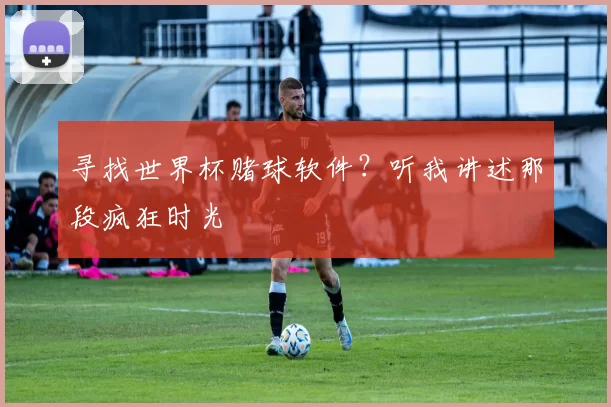 寻找世界杯赌球软件?听我讲述那段疯狂时光