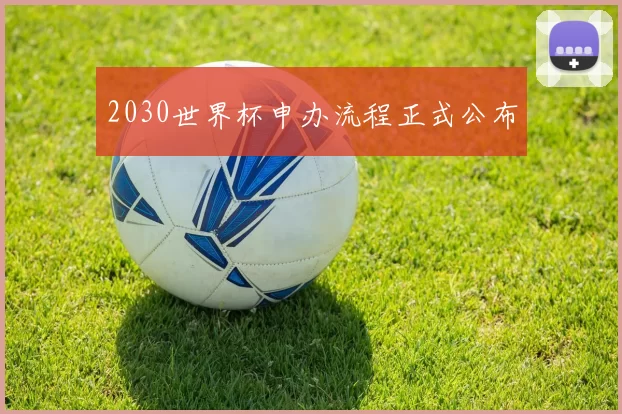 2030世界杯申办流程正式公布