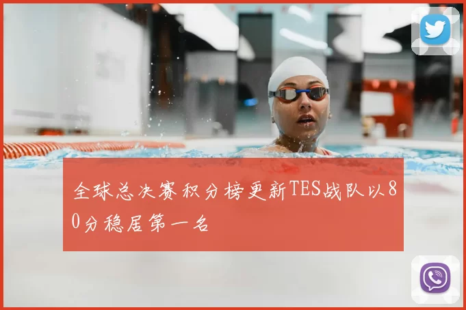 全球总决赛积分榜更新TES战队以80分稳居第一名